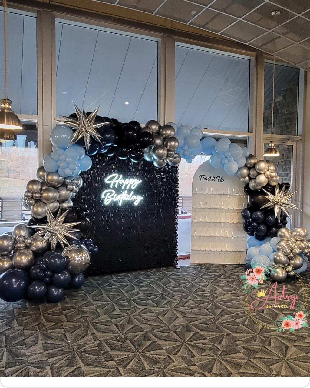 Shimmer wall Party