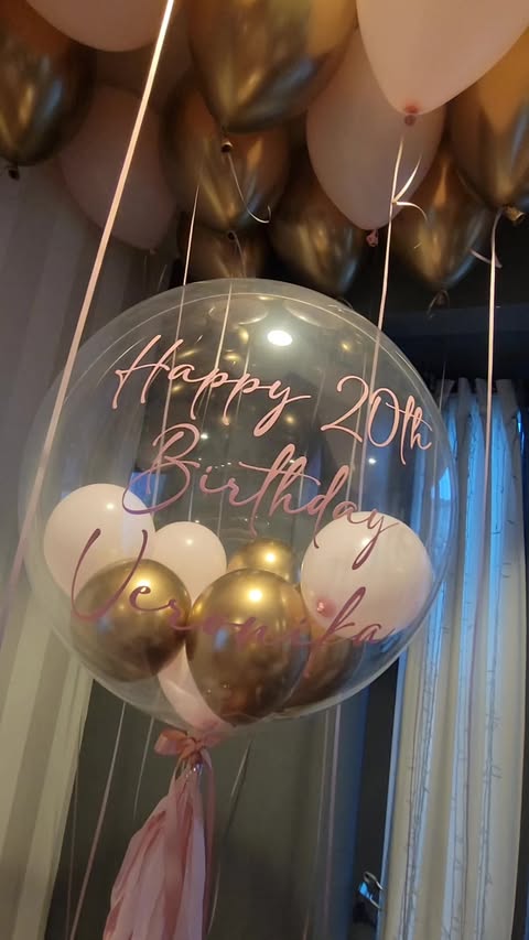 Bubble Balloons +12 Helium Balloons