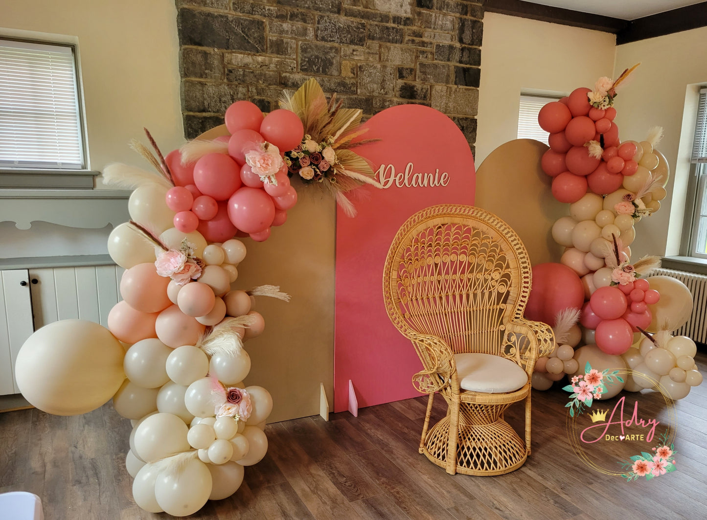 Baby Shower Boho Pink
