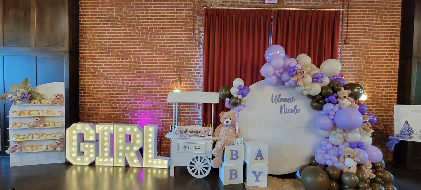 Teddy Bear Baby Shower Luxury  PACKAGE