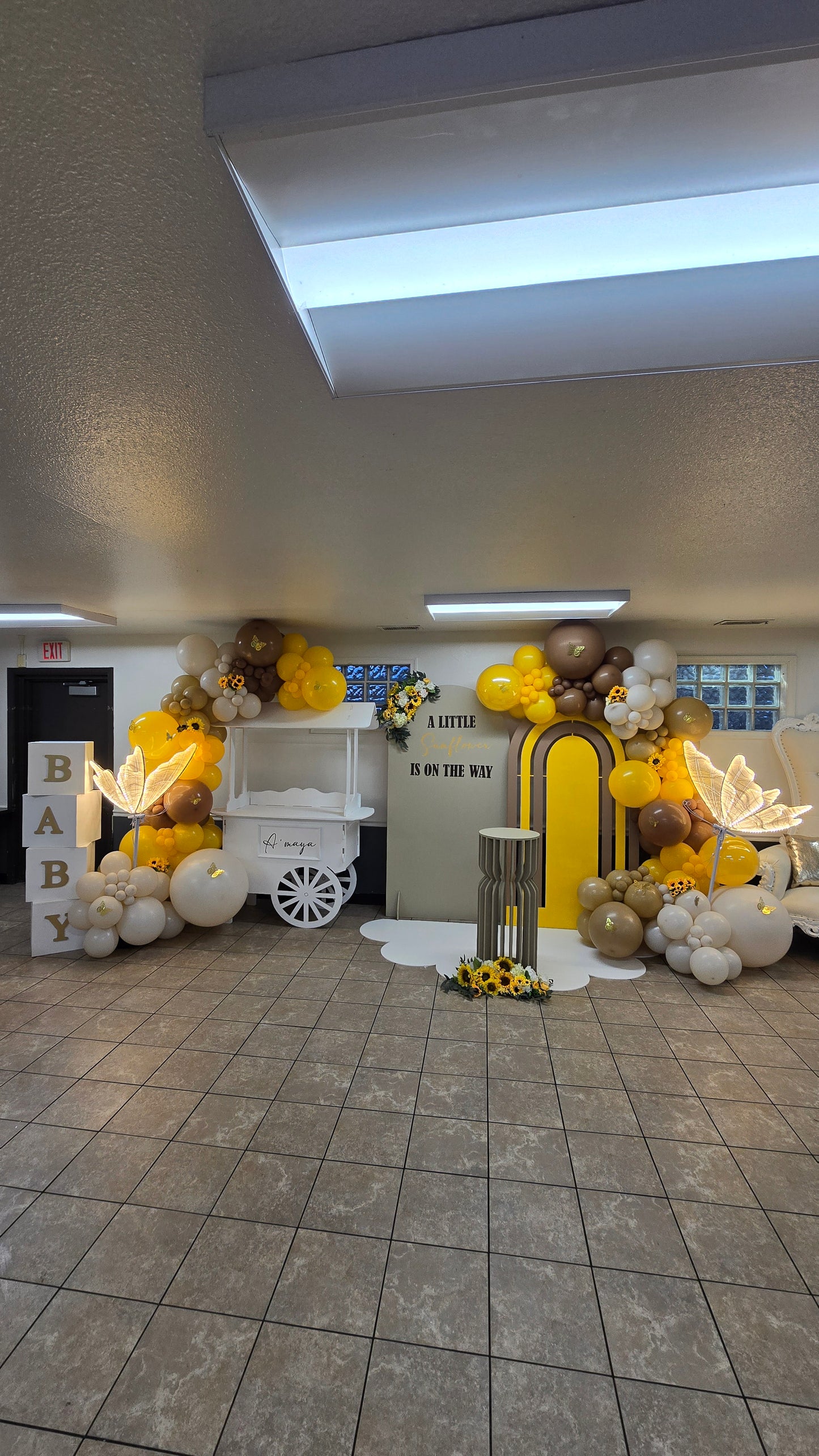 Baby Shower Sunflower