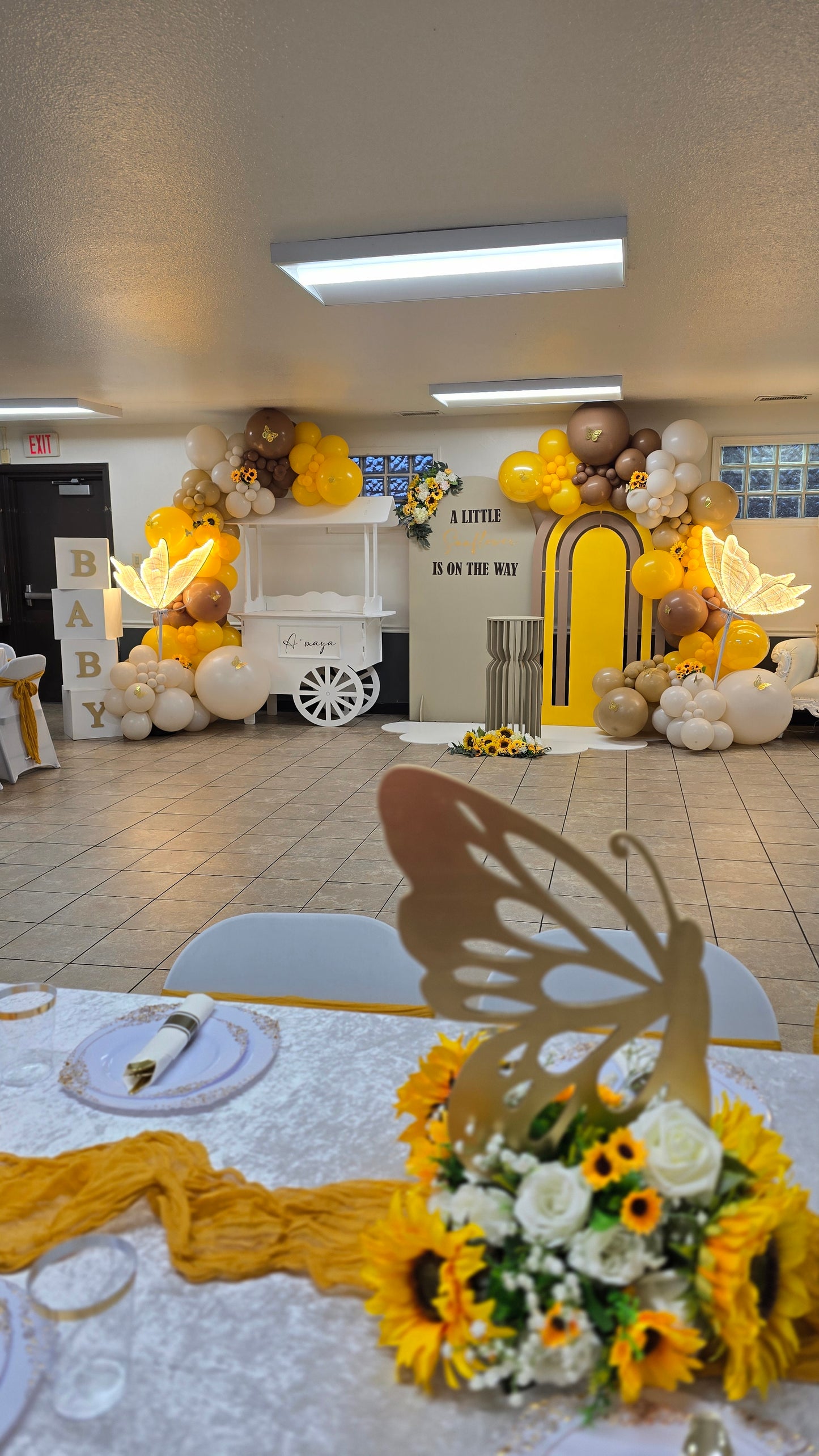 Baby Shower Sunflower