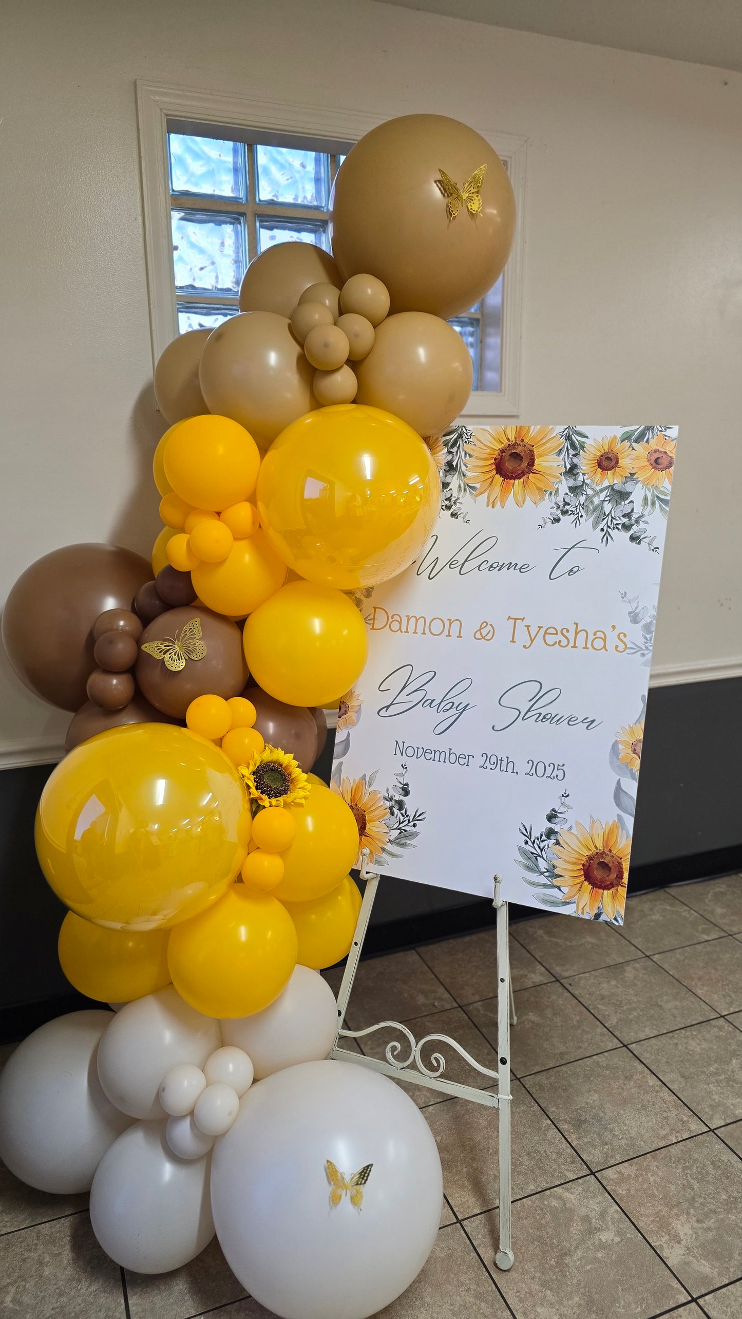 Baby Shower Sunflower Full Package