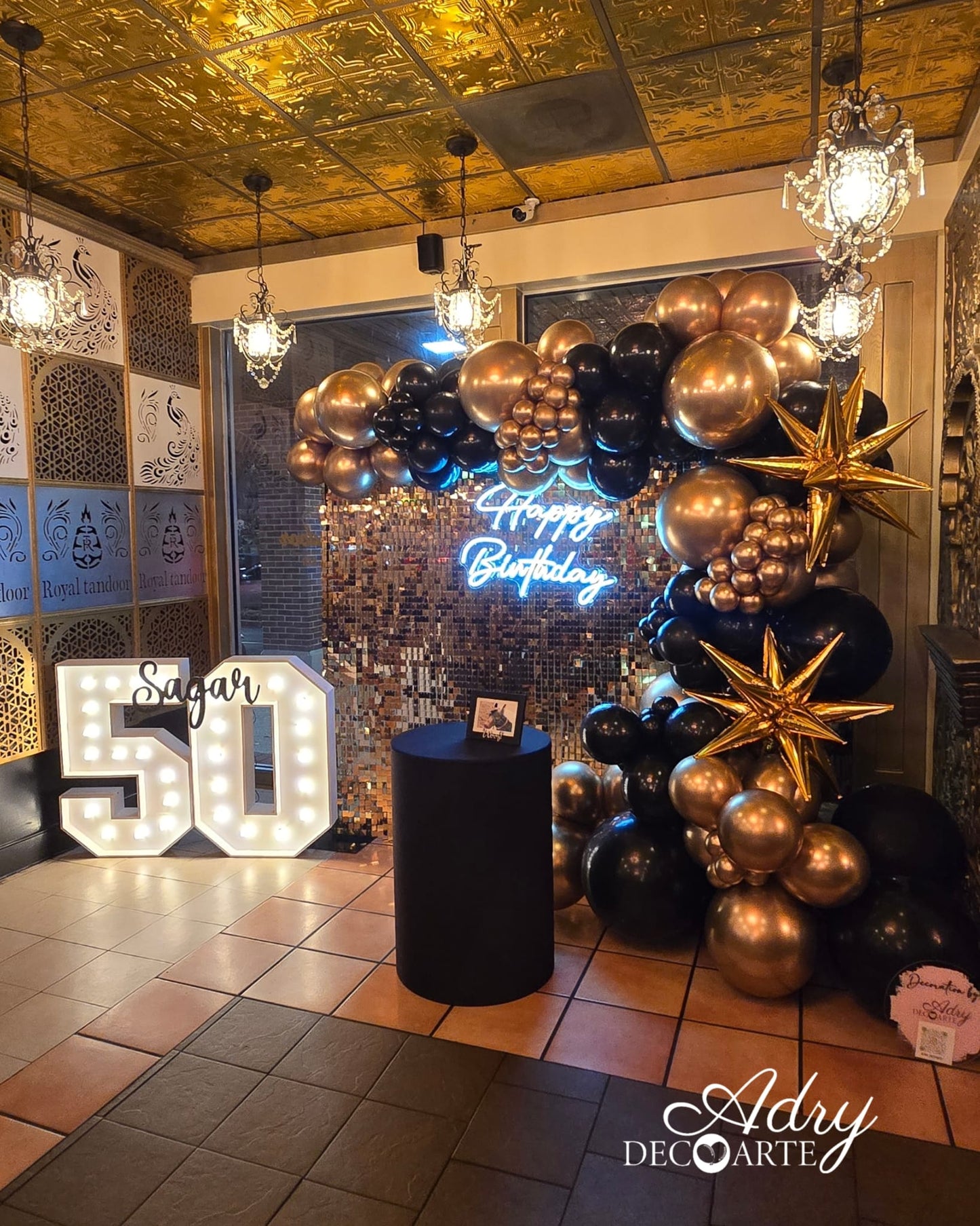 Shimmer wall Party