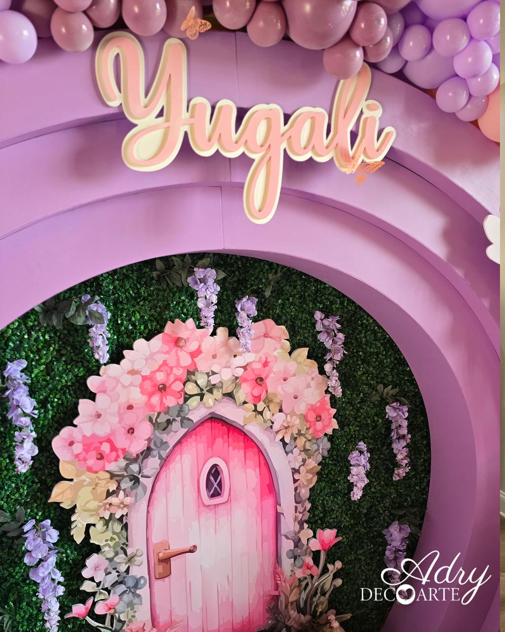 Fairy Party + Print Welcome sign