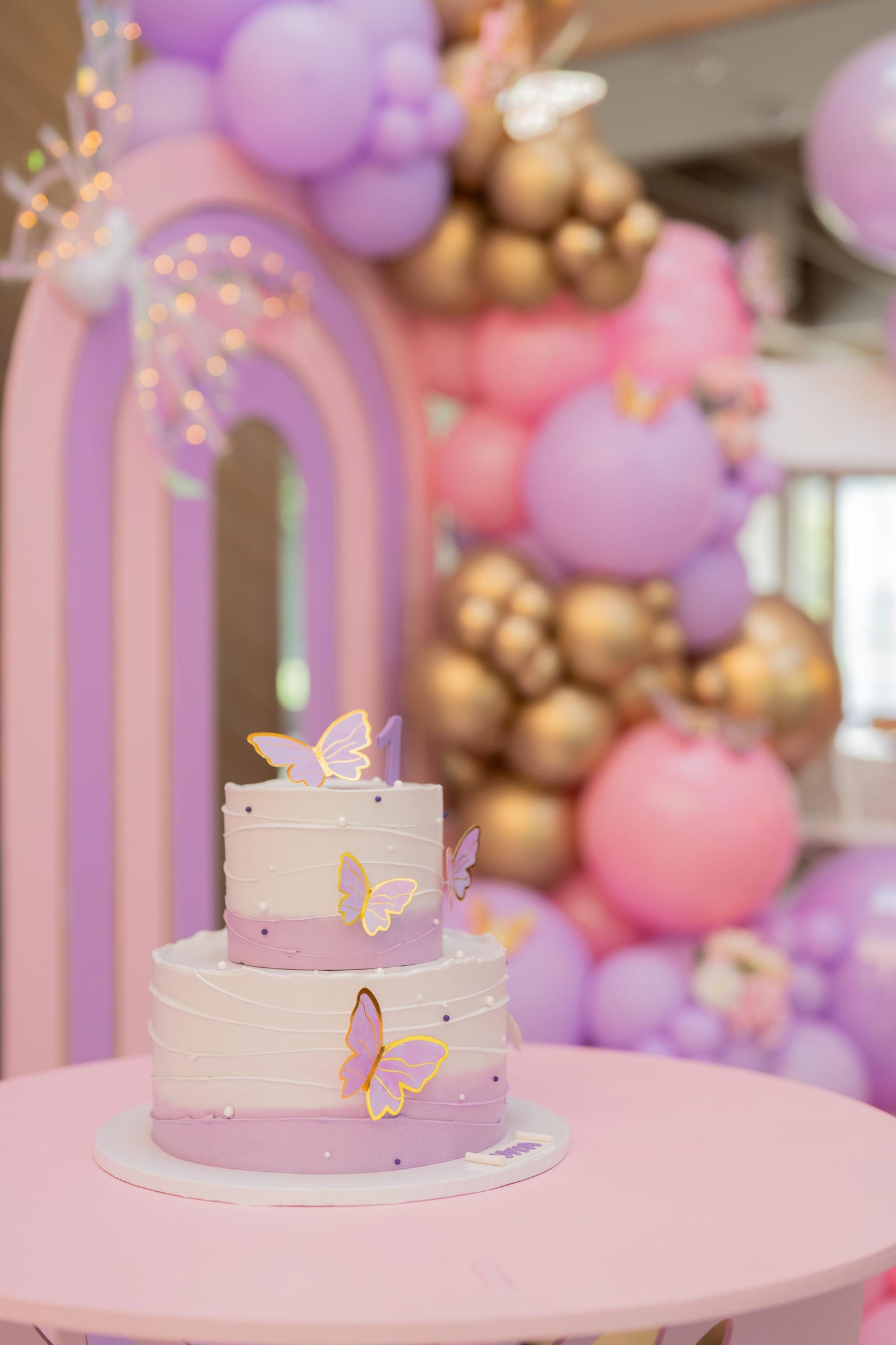 Butterfly Birthday (Pink and Lila)