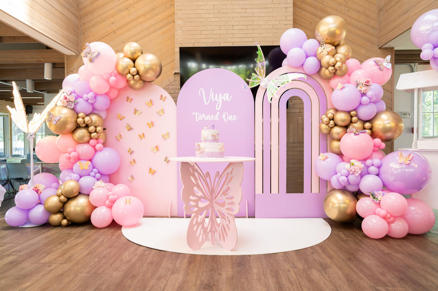 Butterfly Birthday (Pink and Lila)