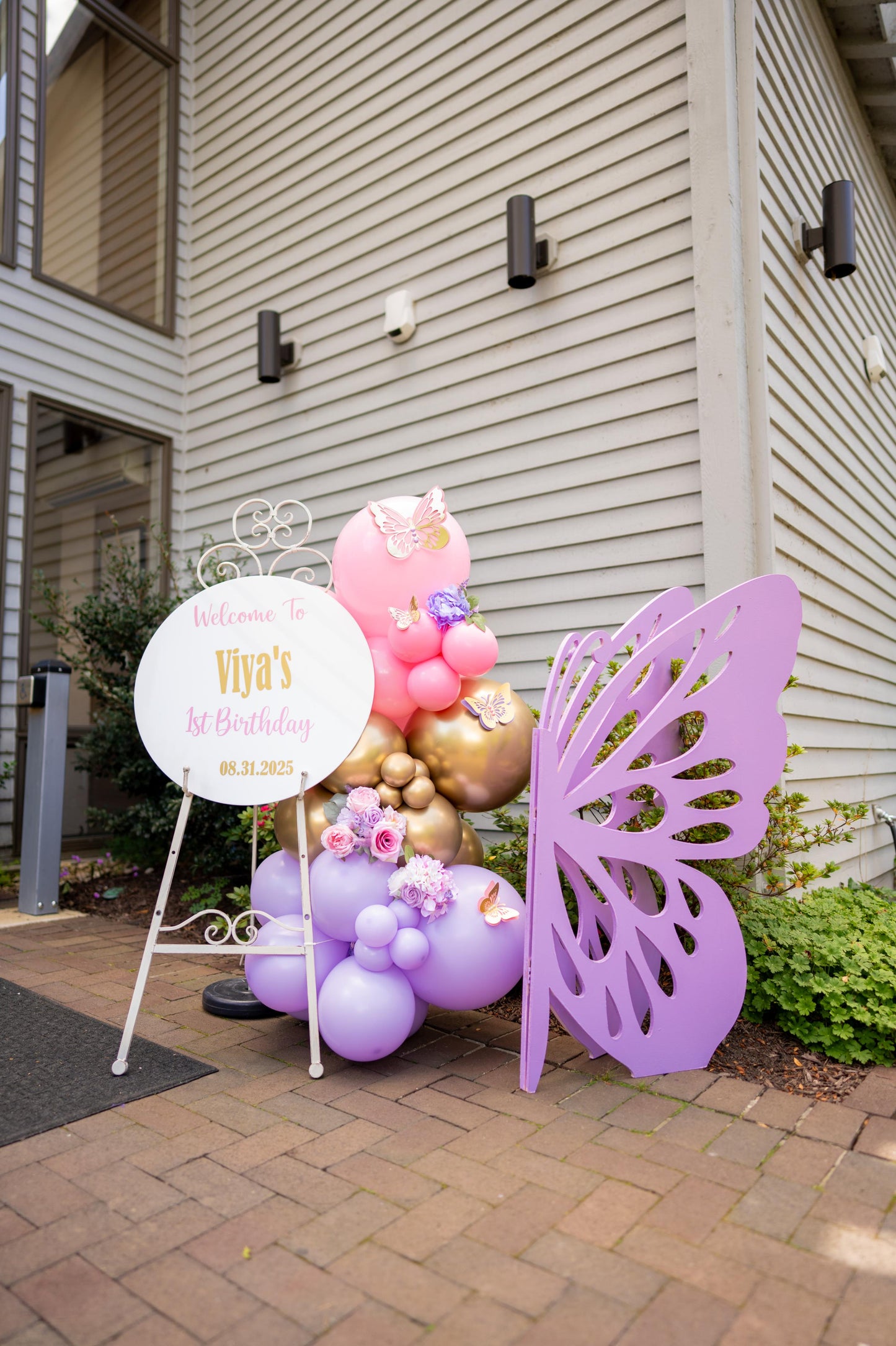 Butterfly Birthday (Pink and Lila)