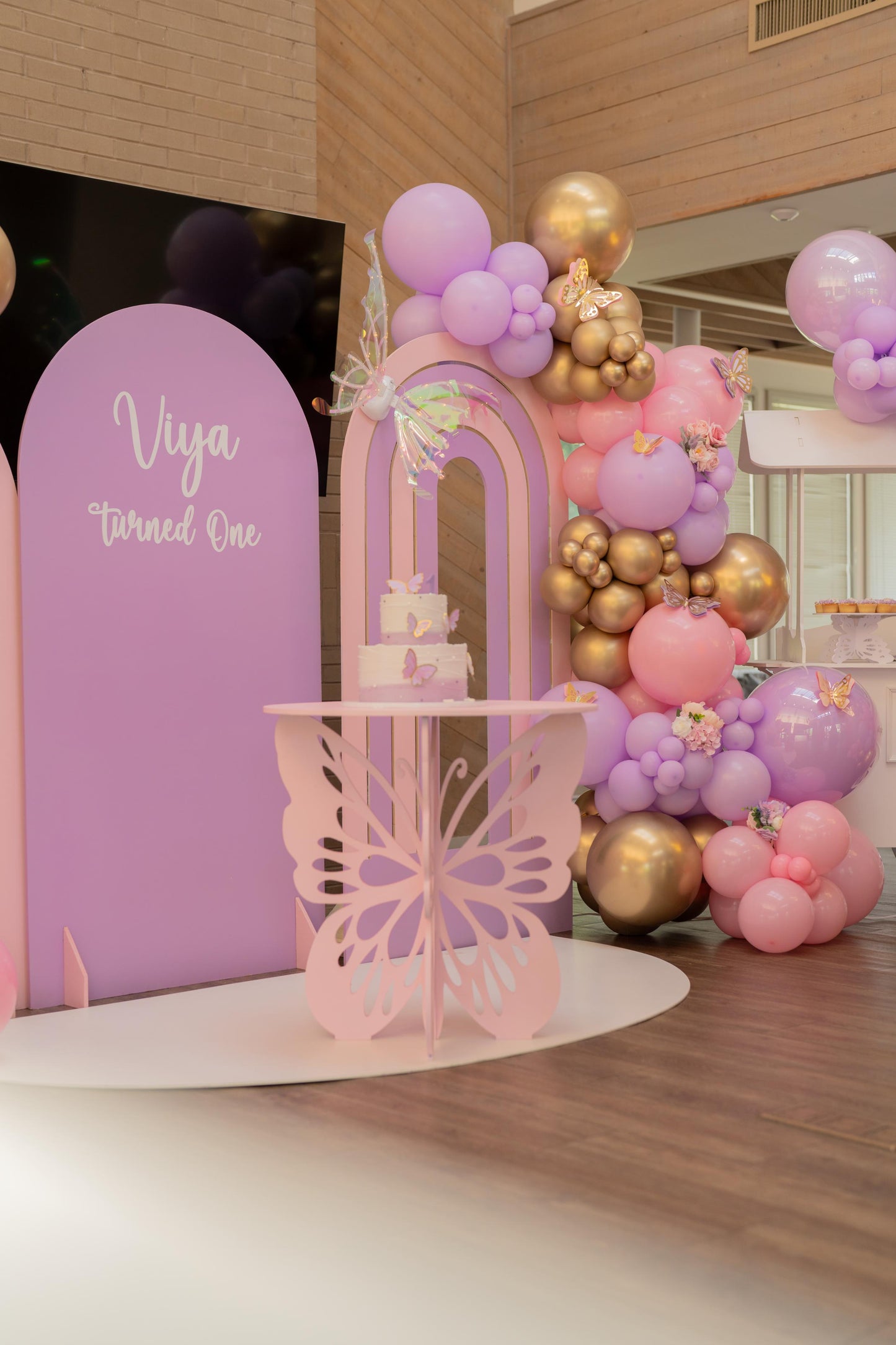 Butterfly Birthday (Pink and Lila)