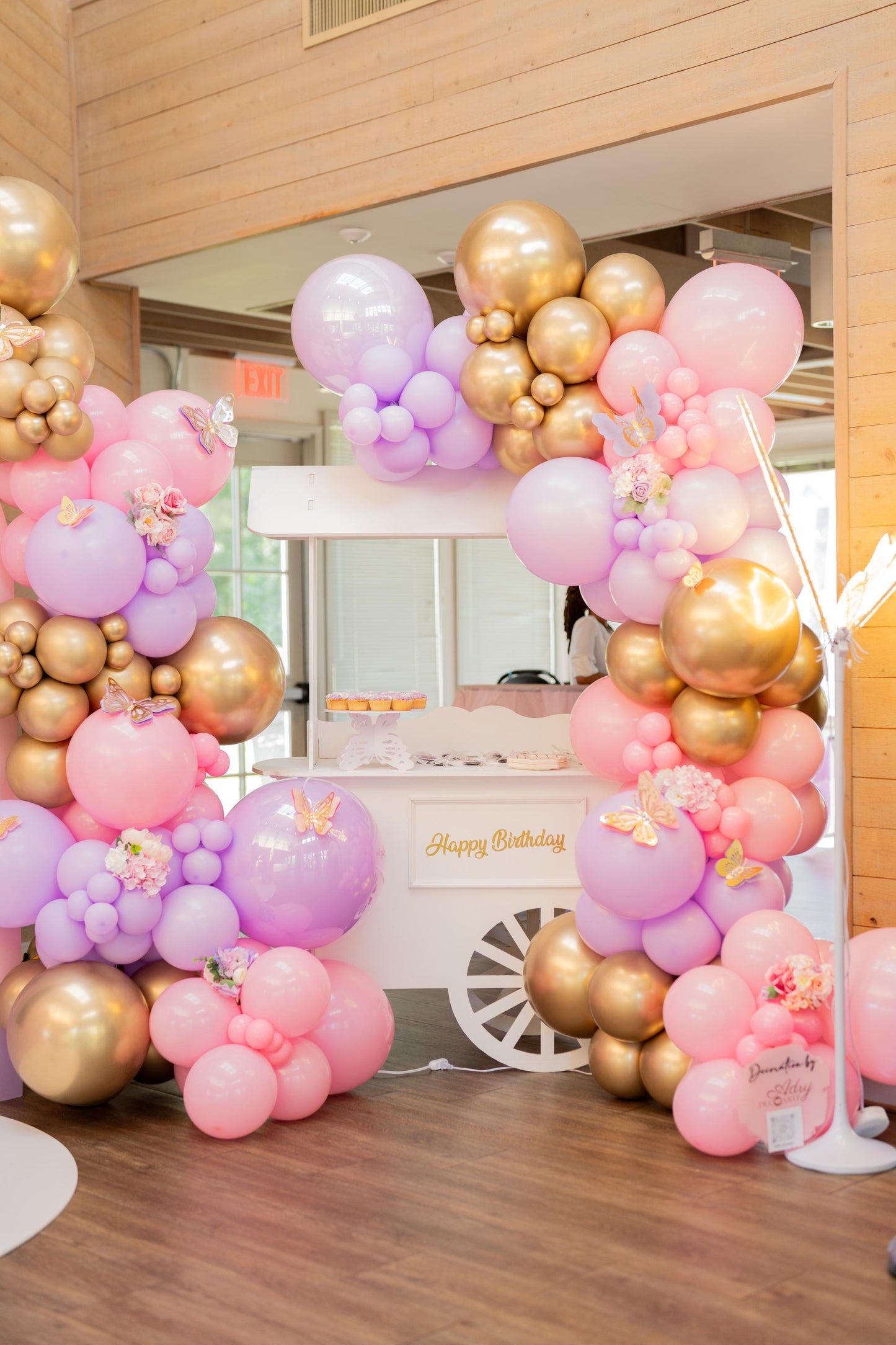 Butterfly Birthday (Pink and Lila)