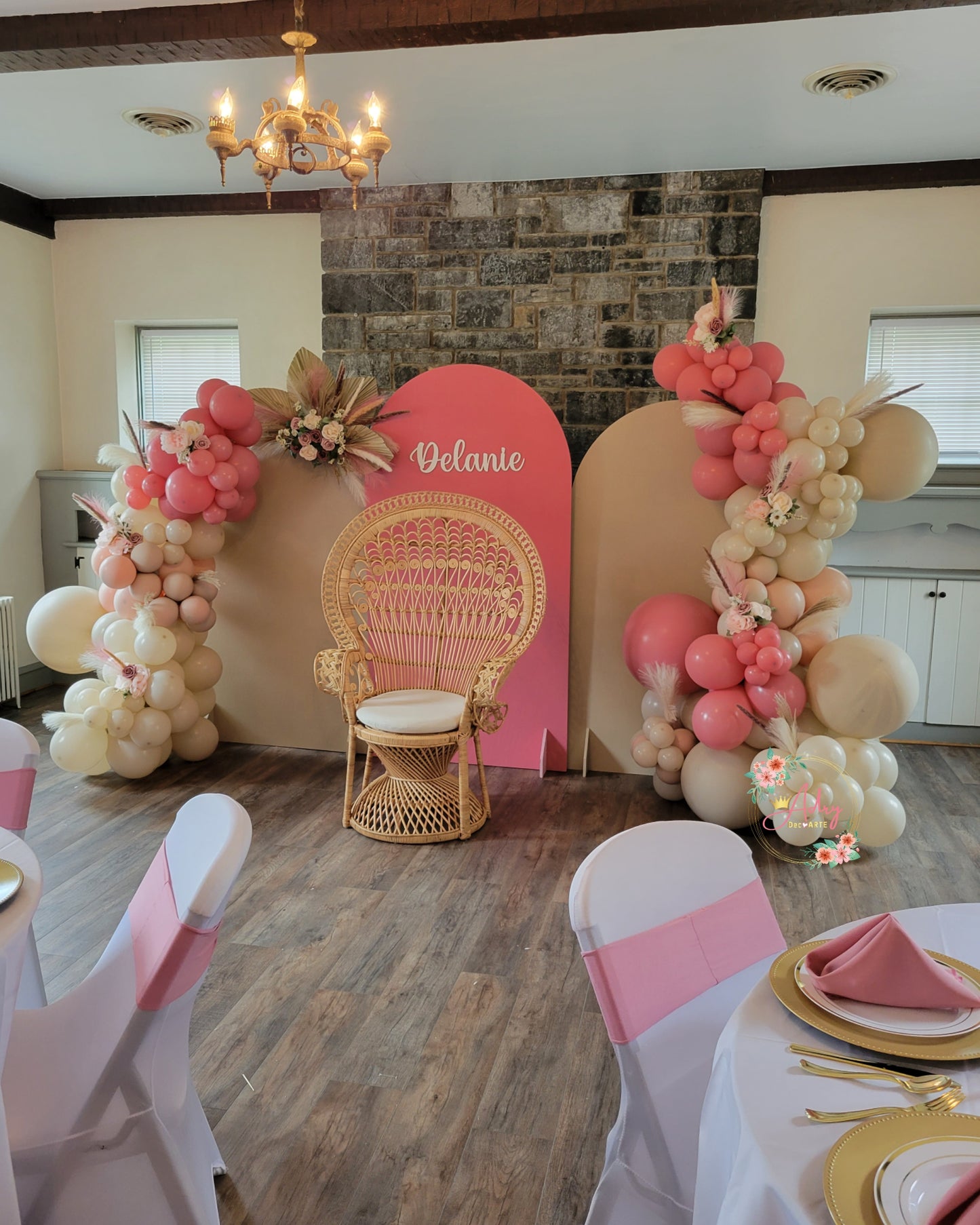 Baby Shower Boho Pink