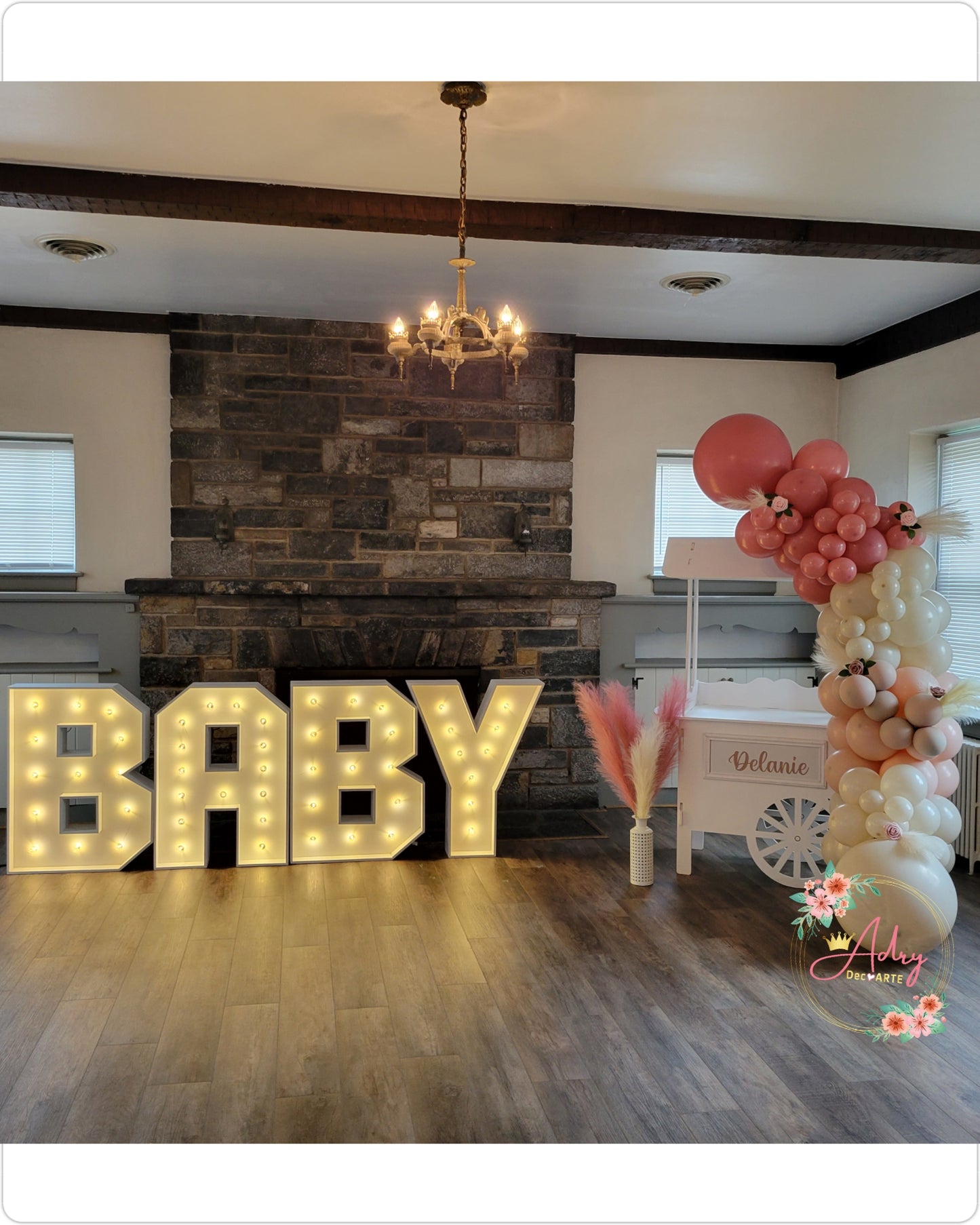 Baby Shower Boho Pink