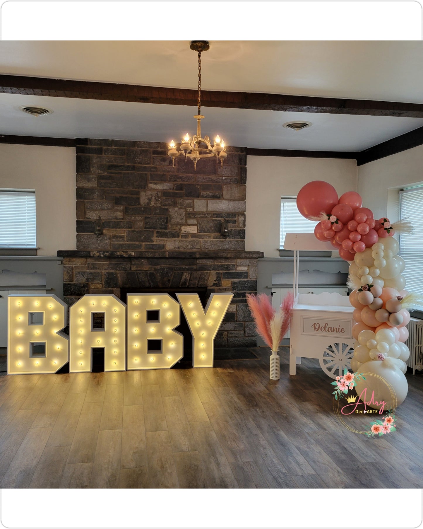 Baby Shower Boho Pink