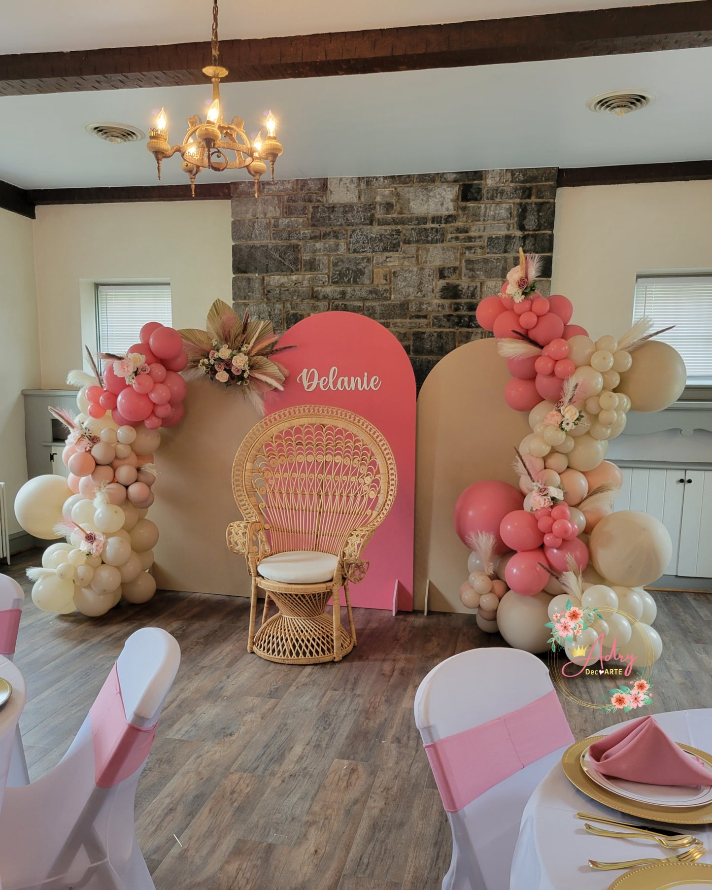 Baby Shower Boho Pink