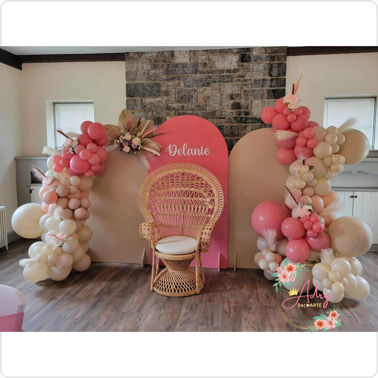 Baby Shower Boho Pink