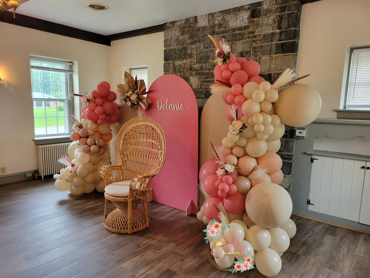 Baby Shower Boho Pink