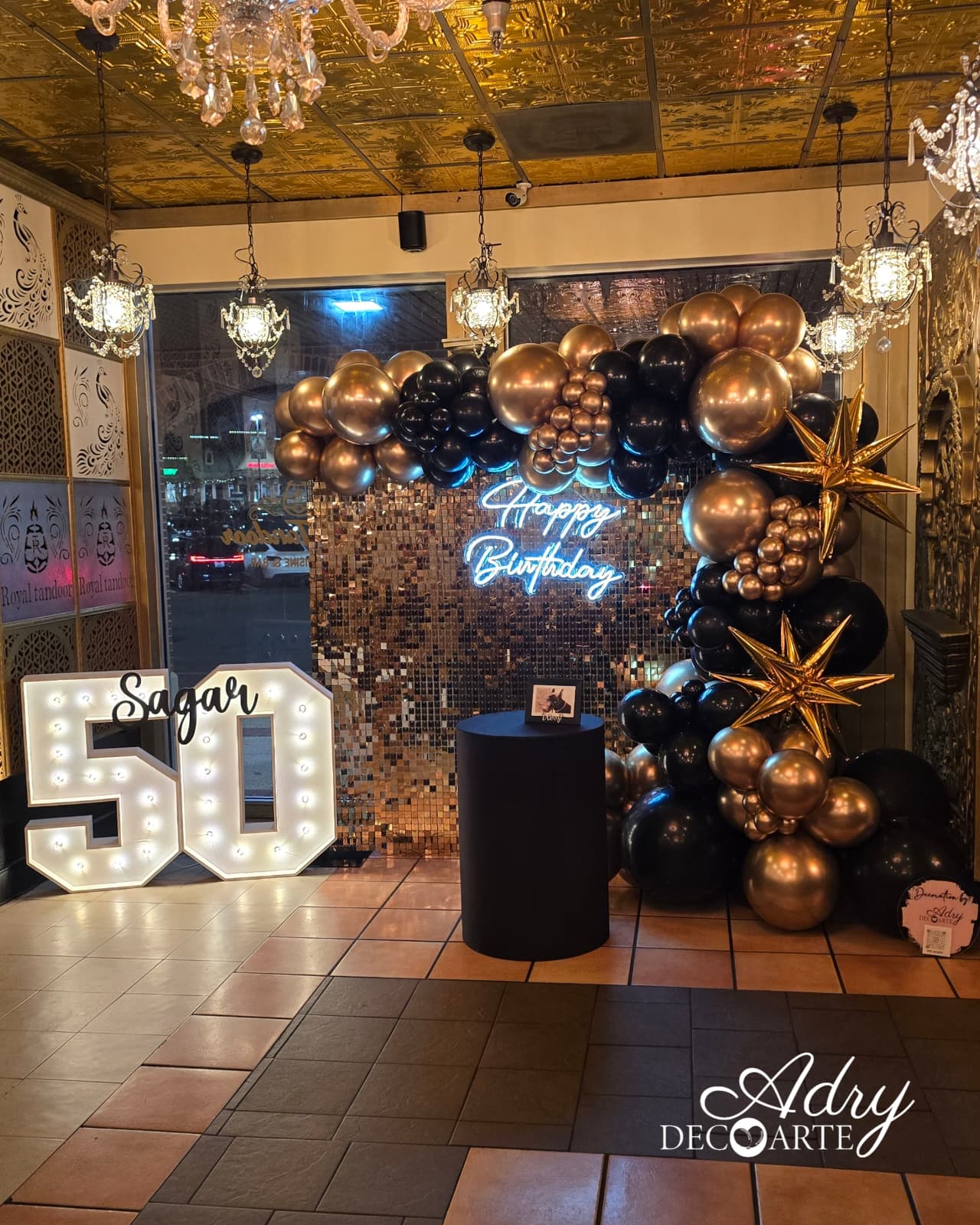 Shimmer wall Party
